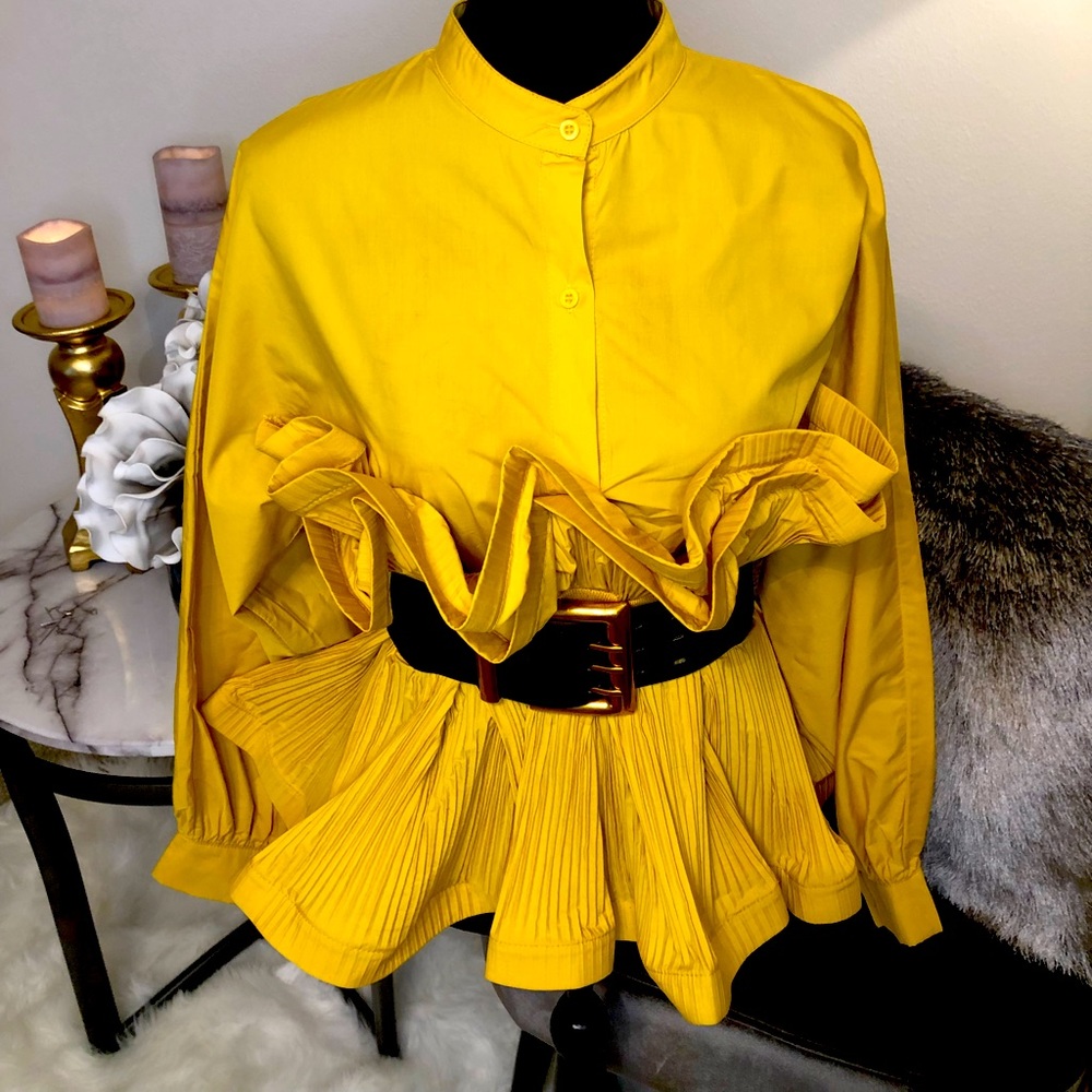 Peplum Pop Top